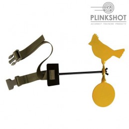 Bersaglio rotante doppio 25-40 mm a clip