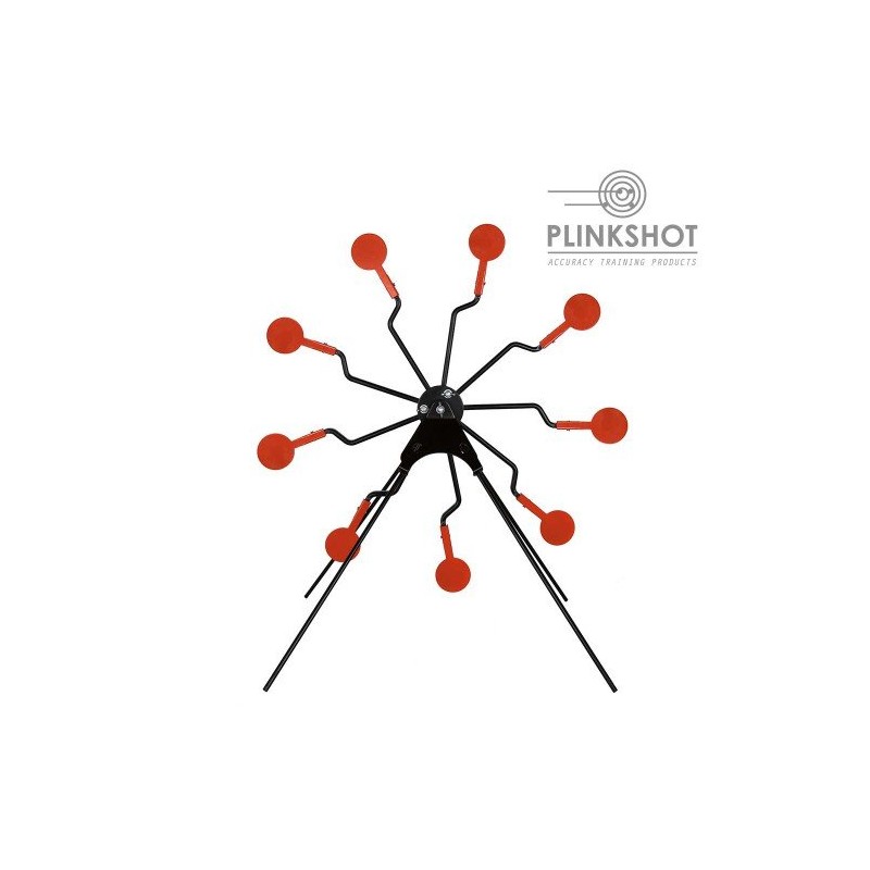 Bersaglio rotante 9 bersagli zig zag