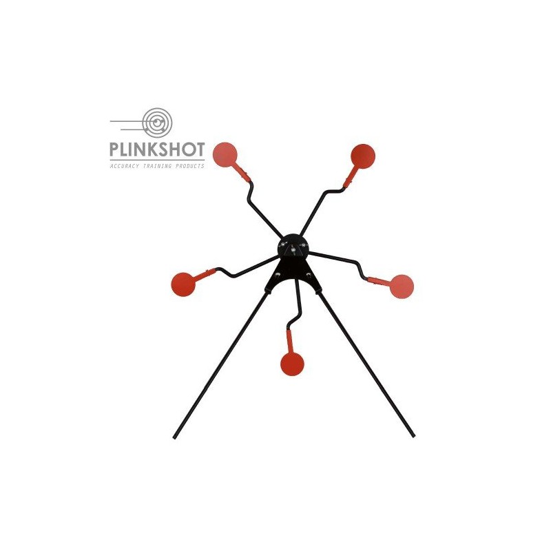 Bersaglio rotante 5 bersagli zig zag