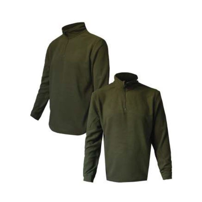 Lupetto Blatex 1/2 zip micropile verde Lupetto Blatex 1/2 zip micropile verde