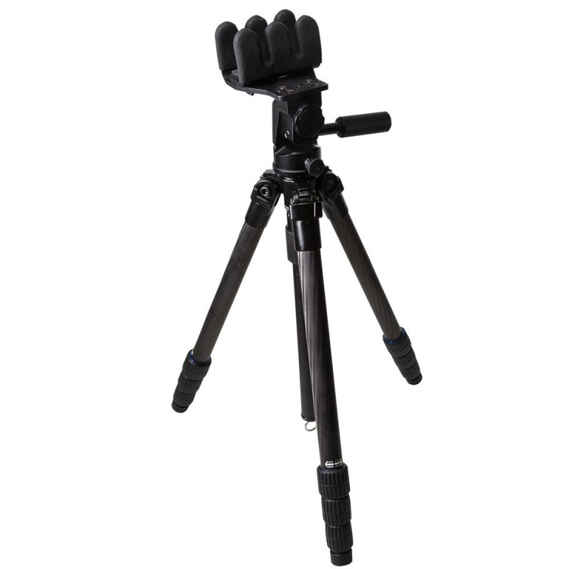 Trepiede KJI Kopfjager K800 Carbon Fiber Tripod + supporto