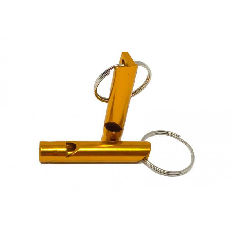 Fischietto Emergenza In Alluminio - 21 Pezzi Con Portachiavi Per Sport, Trekking E Sopravvivenza - Foto 10