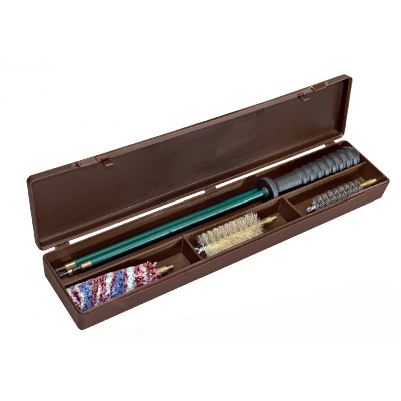 Kit pulizia in legno con custodia Kit pulizia in legno con custodia