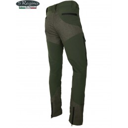 Pantaloni Quinta Regina Agility elasticizzati con riporti in