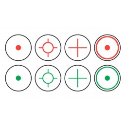 Punto rosso verde KONUSIGHT cod 7378