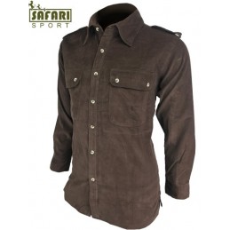 Camicia Safari Sport C14 in velluto mille righe 100% cotone Camicia Safari Sport C14 in velluto mille righe 100% cotone