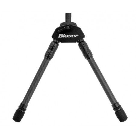Bipiede In Fibra Di Carbonio Hunt V10 – Montaggio QD Su Barra, Altezza 6,5-9 Pollici, Slitta 20 Mm