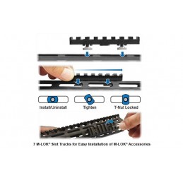 Guardamano SUPER SLIM per AR15 Drop-In