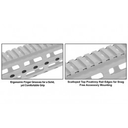 Guardamano SUPER SLIM per AR15 Drop-In