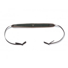 Cinghia per binocolo in loden con cervo