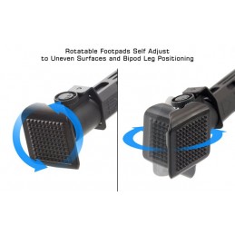 Bipiede Leapers UTG TL-BPFS01-A PROFESSIONALE