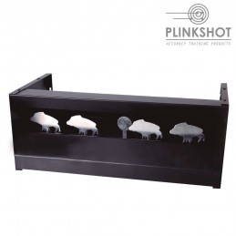 Bersaglio aria compressa quattro cinghiali