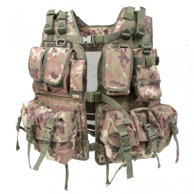 Gilet Corpetto da Combattimento Mod.2006 Vegetato SBB Gilet Corpetto da Combattimento Mod.2006 Vegetato SBB