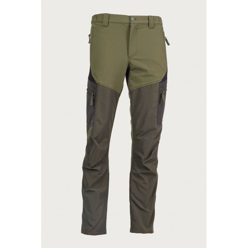 Pantaloni RS Hunting elasticizzati T-150 verde