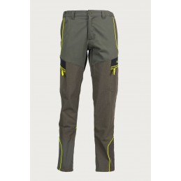 Pantaloni RS Hunting elasticizzati T-106 Giallo fluo
