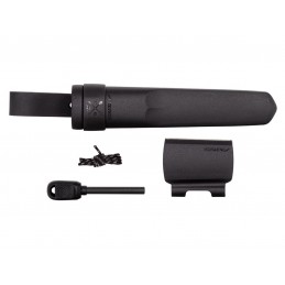 Coltello Mora Morakniv GARBERG BLACK WITH SURVIVAL KIT (13914) Coltello Mora Morakniv GARBERG BLACK WITH SURVIVAL KIT (13914)