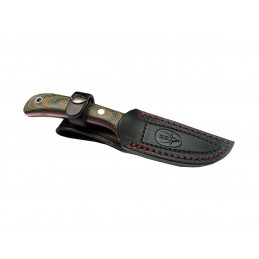 Coltello Muela TERRIER MICARTA TURQUOISE/BROWN 9G