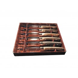 Coltello Muela SET BISTECCA 6 PZ STAG J-MA-10A