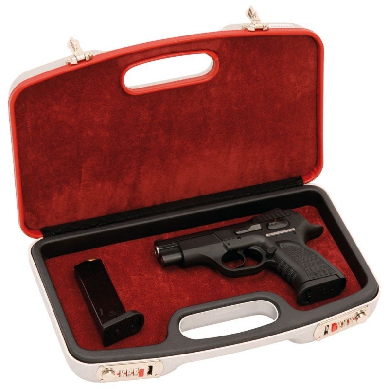 Valigetta per pistola Negrini con chiusura a combinazione bordo