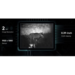 Ottica di puntamento notturna HIKMICRO ALPEX - A50T - 850Nm