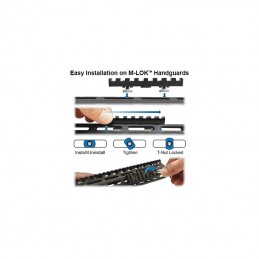 Rail M-LOK Picatinny/Weaver