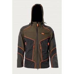 Giacca RS Hunting LV153 in softshell arancio