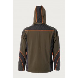 Giacca RS Hunting LV153 in softshell arancio