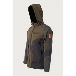 Giacca RS Hunting LV153 in softshell verde Giacca RS Hunting LV153 in softshell verde