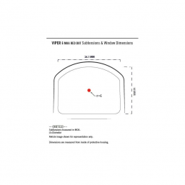 Mirino olografico Razor Red Dot Scope 6MOA Mirino olografico Razor Red Dot Scope 6MOA