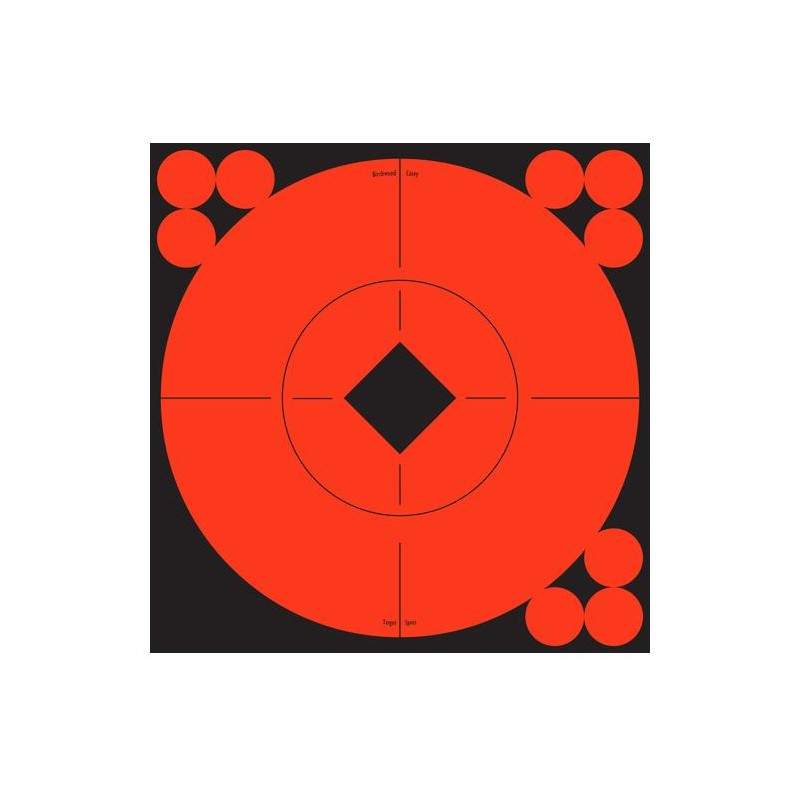 Birchwood BERSAGLIO Targa Spot 6″ 10Target – 120 Bullet Hole