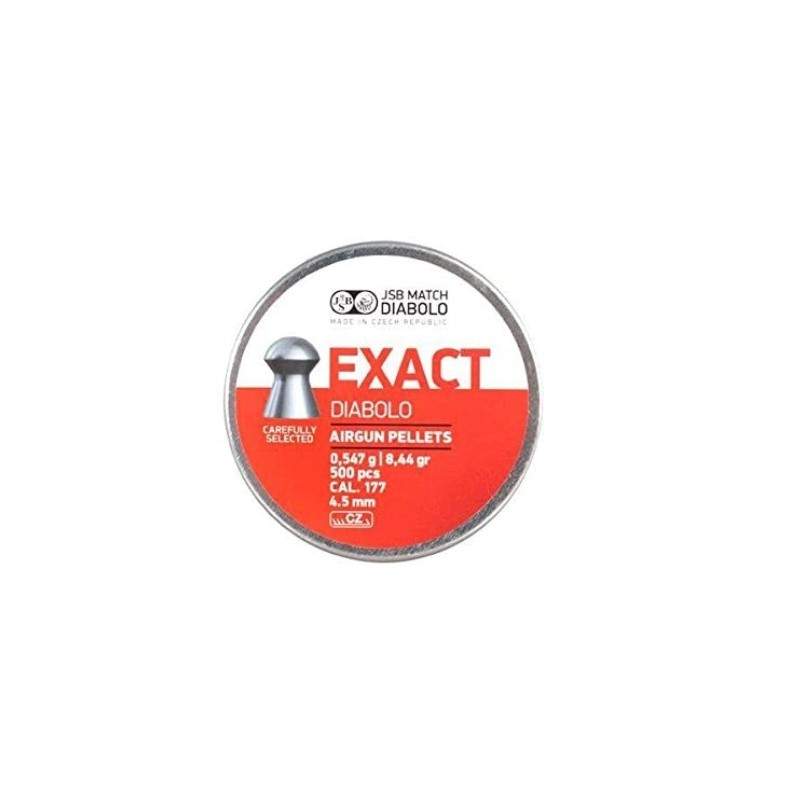 Piombini JSB PALLINI EXACT DIABOLO 4.53 CZ X 500 546239-500 Piombini JSB PALLINI EXACT DIABOLO 4.53 CZ X 500 546239-500