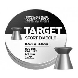 Piombini JSB PELLET TARGET SPORT 4,5MM CZ X 500 1145-500