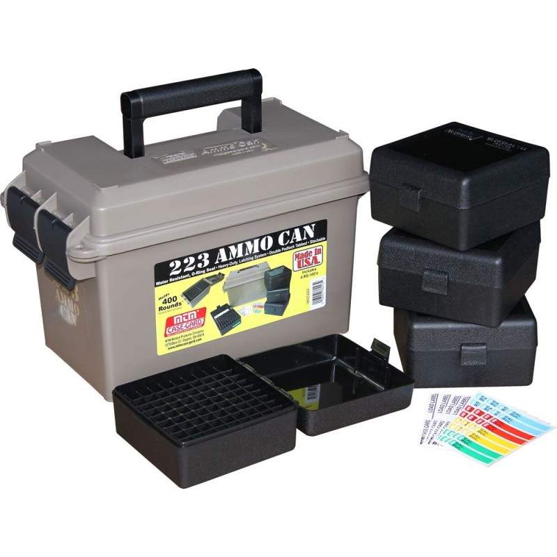 MTM ACC-223 Cassetta Ammo Can Combo con Maniglia
