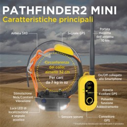 Collare GPS Pathfinder 2 MINI satellitare