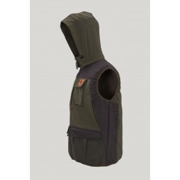 Gilet RS Hunting LV601 elasticizzato tecnico verde