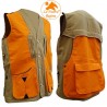 Gilet ad alta visibilità TERMINIO La Nuova Regina in canvas beige/orange