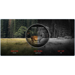 Ottica di puntamento notturna HIKMICRO ALPEX 4K - Telemetro - Ottica di puntamento notturna HIKMICRO ALPEX 4K - Telemetro -