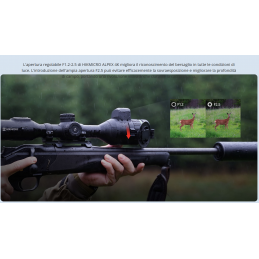 Ottica di puntamento notturna HIKMICRO ALPEX 4K - Telemetro - Ottica di puntamento notturna HIKMICRO ALPEX 4K - Telemetro -