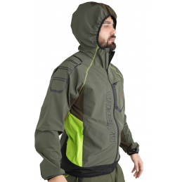 Giacca Masseria Light Softshell Illinois 62 Verde Fluo