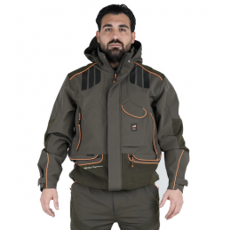 Giacca Masseria Hunting 84 Verde Fluo