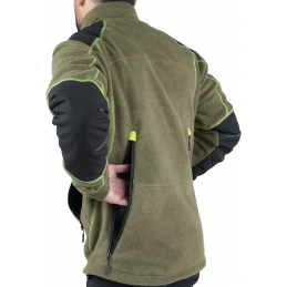 Giacca Masseria Fleece New Orleans Verde fluo