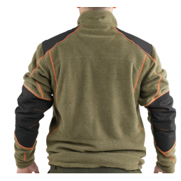Giacca Masseria Fleece New Orleans Arancio fluo