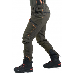 Pantalone Masseria 4way stretch verde arancio 19 Pantalone Masseria 4way stretch verde arancio 19