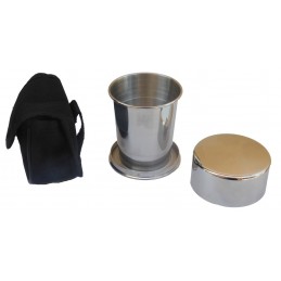 Bicchiere telescopico da campeggio