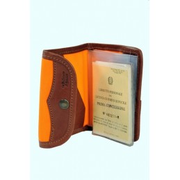Porta licenza in cordura 8 scomparti Buffetteria Spadoni