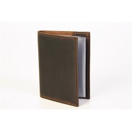 Porta licenza in cuoio vintage Buffetteria Spadoni 252