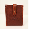 Porta licenza in cuoio marrone Buffetteria Spadoni 268