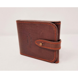 Porta licenza in cuoio marrone Buffetteria Spadoni 268