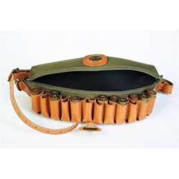 Cartuccera fucile base Nylon 25 celle coperte Buffetteria Cartuccera fucile base Nylon 25 celle coperte Buffetteria
