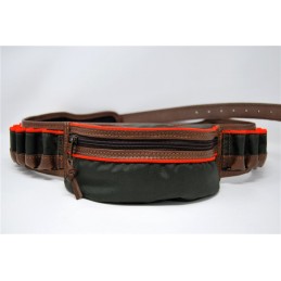 Cartuccera per fucile in Cordura Dupont con marsupio centrale